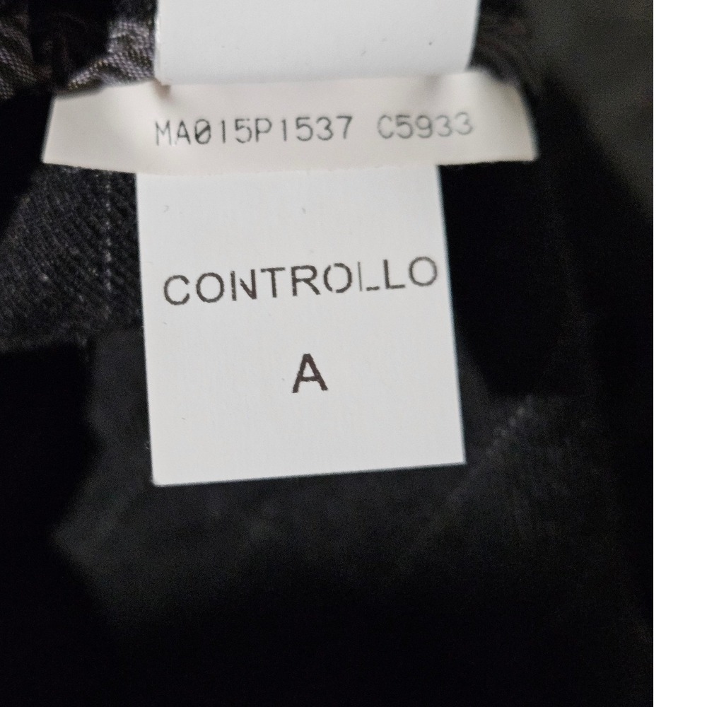 Brunello Cucinelli Trousers Women 4 Gray Pinstripe Wool Blend Italy - Picture 12 of 12